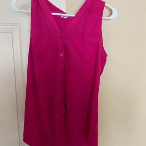 Express small button up tank